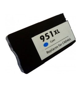 Cartouche cyan compatible pour HP951XL – CN046AE/CN050AE