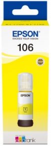Epson 106 Bouteille d’encre jaune originale – C13T00R440