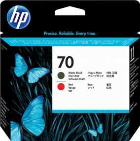 Tête d’impression originale HP 70 noir mat/rouge – C9409A