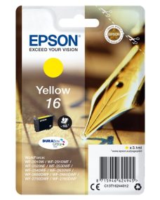 Cartouche d’encre jaune originale Epson T1624 – C13T16244012