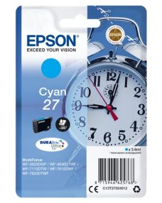 Epson T2702 (27) Cartouche d’encre cyan originale – C13T27024012