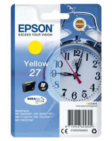 Epson T2704 (27) Cartouche d’encre jaune originale – C13T27044012