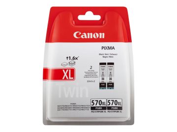 Canon PGI570XL noir Pack de 2 cartouches d’encre originales – 0318C007