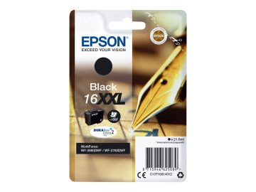 Epson T1681 (16XXL) Cartouche d’encre noire originale – C13T16814012