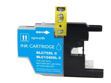 Cartouche cyan compatible Brother LC1280XLC / LC1240XLC / LC1220XLC