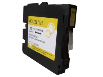 Ricoh GC21Y Cartouche d’encre pigmentaire jaune générique –  405535/405539