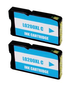 Lexmark 200XL Cyan Pack 2 Cartouches d’encre génériques –  14L0198