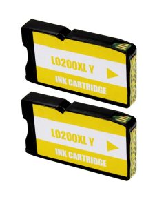 Lexmark 200XL jaune 2 packs de cartouches d’encre génériques –  14L0200