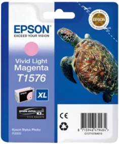 Epson T1576 Magenta Light Cartouche d’encre originale – C13T15764010