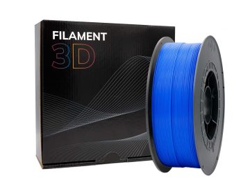 Filament PLA 3D – Diamètre 1.75mm – Bobine 1kg – Couleur Bleu Foncé
