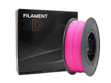 Filament PLA 3D – Diamètre 1.75mm – Bobine 1kg – Couleur Rose Fluorescent