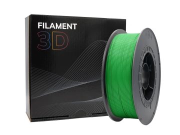 Filament PLA 3D – Diamètre 1.75mm – Bobine 1kg – Couleur Vert