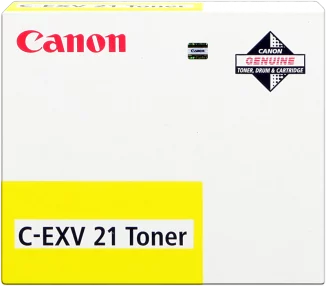 Cartouche de toner original jaune Canon CEXV21 – 0455B002