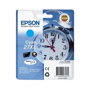 Cartouche d’encre cyan originale Epson T2712 (27XL) – C13T27124012