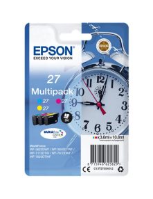 Epson T2705 (27) Pack de 3 cartouches d’encre originales – C13T27054012