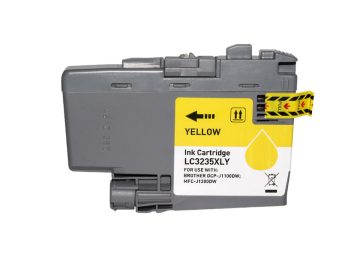 Cartouche jaune compatible Brother LC3235XLY / LC3233Y