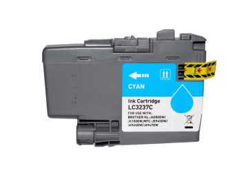 Cartouche cyan compatible Brother LC3237C