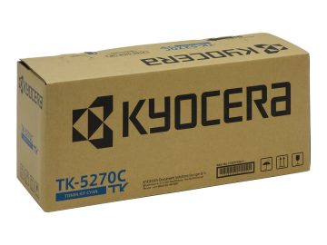 Kyocera TK5270 Cartouche de Toner Cyan Originale – 1T02TVCNL0/TK5270C