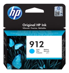 Cartouche d’encre cyan originale HP 912 – 3YL77AE