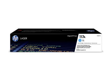 Toner original HP W2071A – 117A – Cyan