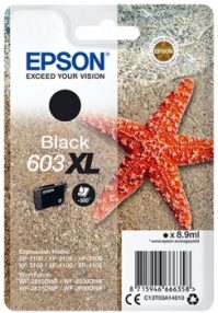 Cartouche originale Epson 603XL – C13T03A14010 – Noire