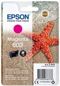 Cartouche d’encre originale Epson 603 Magenta – C13T03U34010