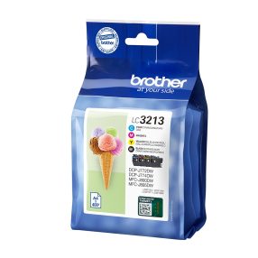 Pack de 4 cartouches originales Brother LC3213VAL