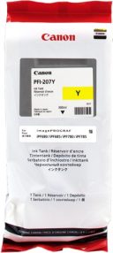 Cartouche d’encre jaune originale Canon PFI207 – PFI207Y/8792B001