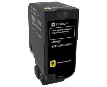 Lexmark CS720/CS725/CX725 Cartouche de toner jaune d’origine – 74C2SY0