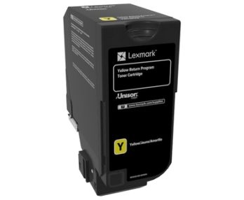 Lexmark CS720/CS725/CX725 Cartouche de toner jaune d’origine – 74C20Y0