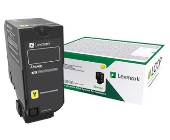 Lexmark CS727/CS728/CX727 Cartouche de toner jaune originale – 75B20Y0