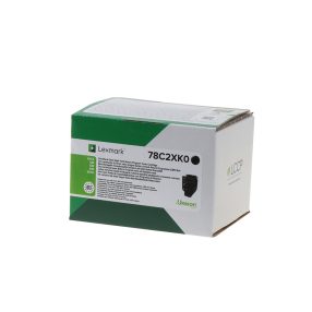 Lexmark CS421/CS521/CS622/CX421/CX522/CX622/CX625 Cartouche de toner original noir – 78C2XK0/78C2XKE