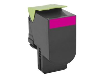 Lexmark CX410/CX510 Cartouche de toner magenta d’origine – 80C2HM0/80C2HME/802HM