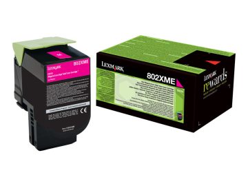 Lexmark CX510 Cartouche de Toner Magenta Originale – 80C2XM0/80C2XME/802XM