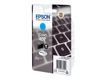 Cartouche d’encre originale Epson 407 Cyan – C13T07U240