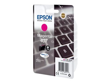 Cartouche d’encre originale Epson 407 Magenta – C13T07U340