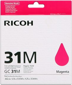 Ricoh GC31M Cartouche Gel Magenta Originale – 405690
