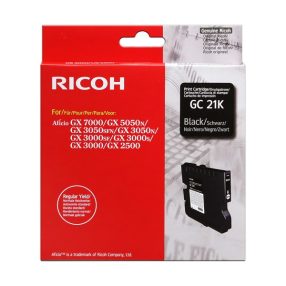 Ricoh GC21K Cartouche gel originale noire – 405532