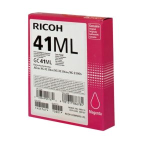 Ricoh GC41ML Cartouche Gel Magenta Originale – 405767