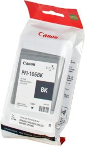 Cartouche d’encre noire originale Canon PFI106 – PFI106BK/6621B001