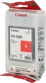 Cartouche d’encre originale rouge Canon PFI106 – PFI106R/6627B001