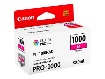 Cartouche d’encre magenta originale Canon PFI1000 – PFI1000M/0548C001