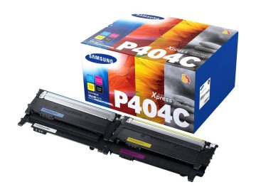 Samsung CLT-P404C Pack de 4 cartouches de toner originales – SU365A