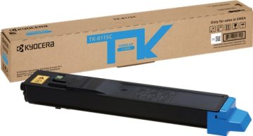 Kyocera TK8115 Cartouche de Toner Cyan Originale – 1T02P3CNL0/TK8115C