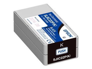 Epson SJIC22P Cartouche d’encre noire originale – C33S020601/SJIC22P(K)