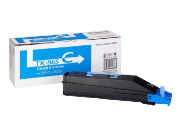 Kyocera TK865 Cartouche de Toner Cyan Originale – 1T02JZCEU0/TK865C