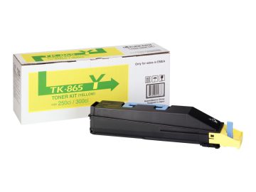 Kyocera TK865 Cartouche de toner jaune originale – 1T02JZAEU0/TK865Y