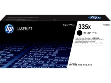 Cartouche de toner original noir HP W1335X – 335X