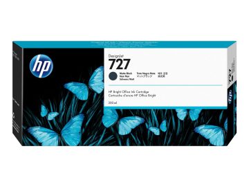 Cartouche d’encre originale noire mate HP 727 – C1Q12A