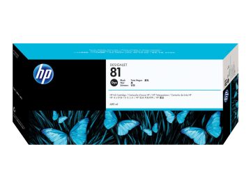 Cartouche d’encre noire originale HP 81 – C4930A